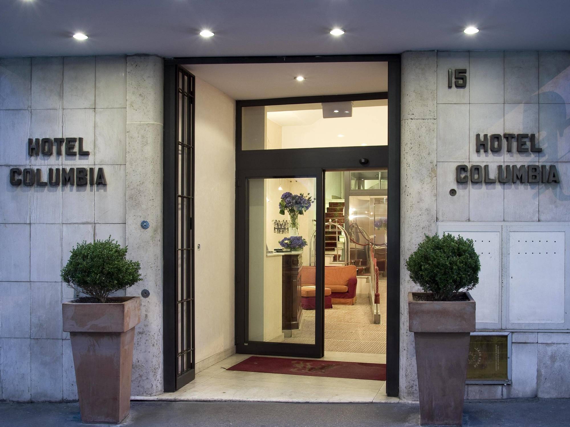 Hotel Columbia Roma Dış mekan fotoğraf